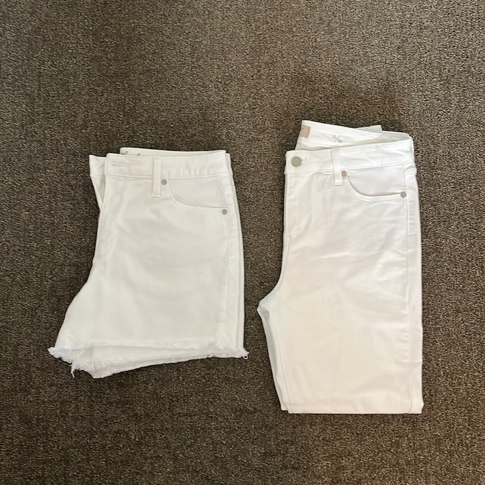 NWOT White Denim Bundle